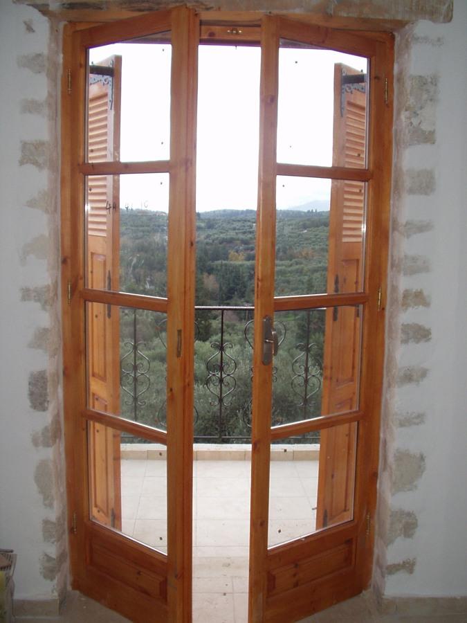 Kreta, Paidochori: Ländliches Steinhaus mit freier Aussicht zu verkaufen