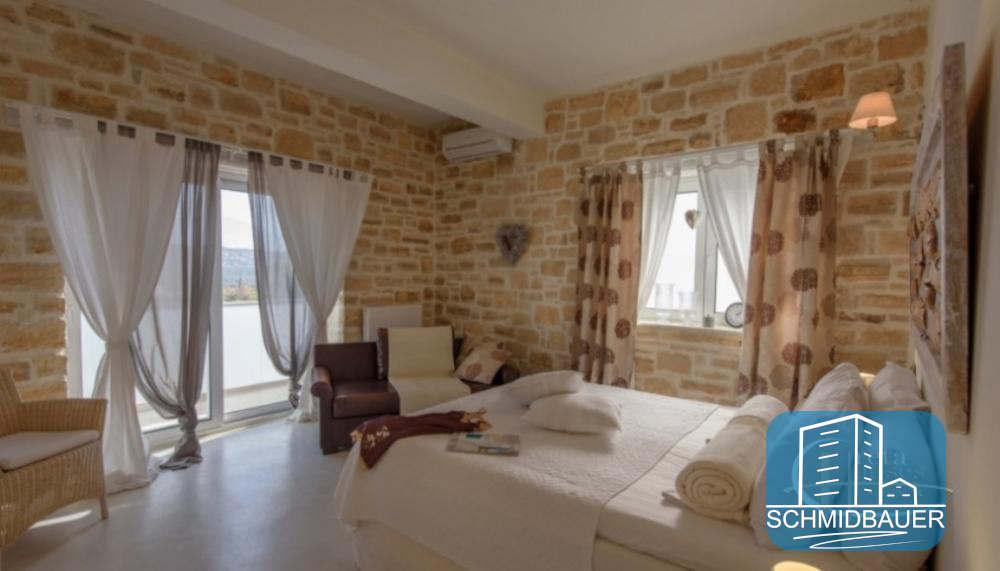 Crete, Pitsidia: วิลล่าที่ยอดเยี่ยมพร้อมสระว่ายน้ำและทิวทัศน์ของภูเขา Psiloritis