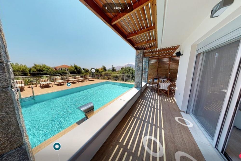 Kréta, Tsifliki: Környezetbarát villa medencével, kerttel és jakuzzival eladó Elounda közelében