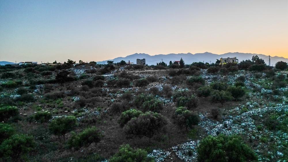 Kreta, Kefalas: Grundstück mit atemberaubendem Meerblick zu verkaufen