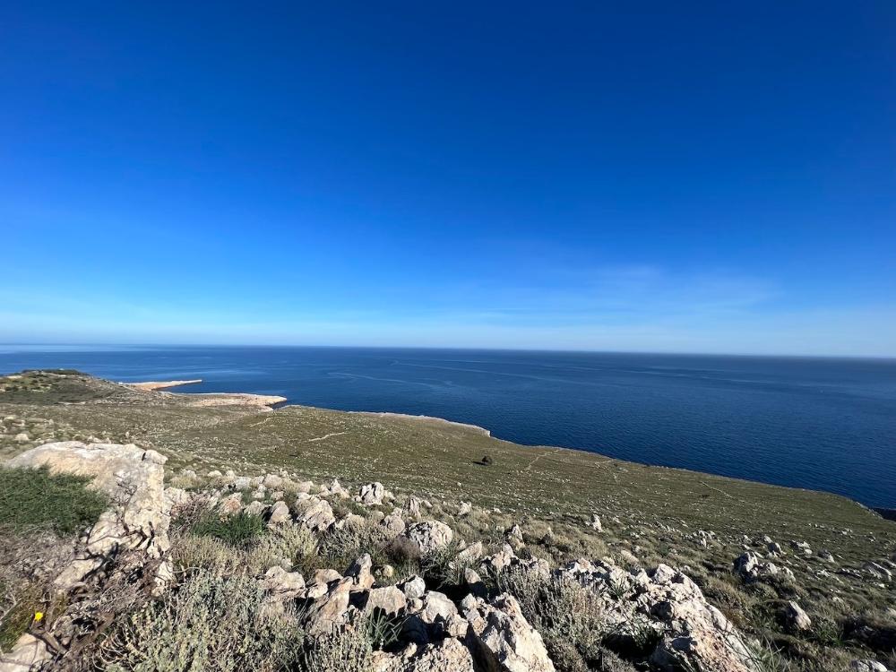Kreta, Kokkino Chorio: Exotische Villa mit Panoramablick auf das Meer zu verkaufen