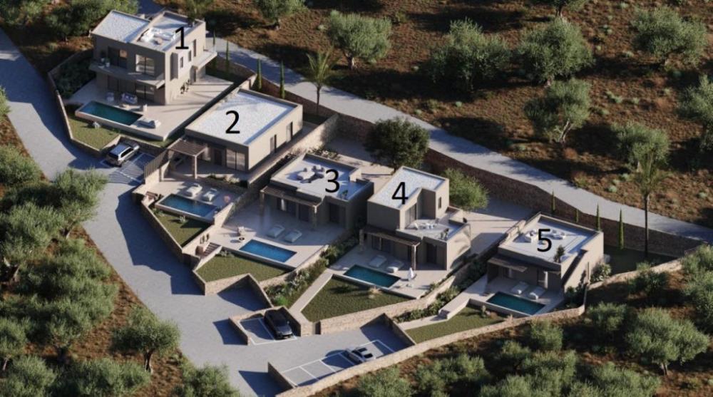 Kréta, Ammoudara: Új építésű villa egy komplexumban Agios Nikolaos közelében eladó