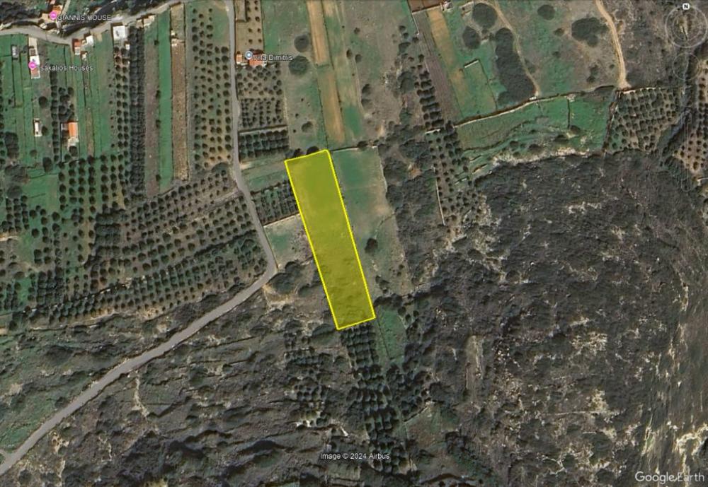 Kreta, Selles: Grundstück mit Meerblick zu verkaufen