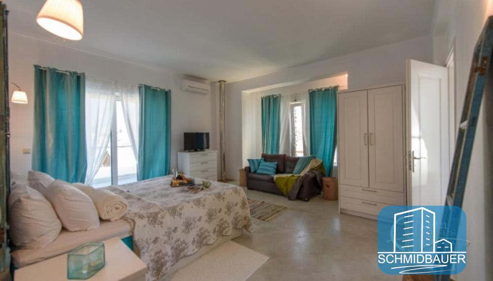 Crete, Pitsidia: วิลล่าที่ยอดเยี่ยมพร้อมสระว่ายน้ำและทิวทัศน์ของภูเขา Psiloritis