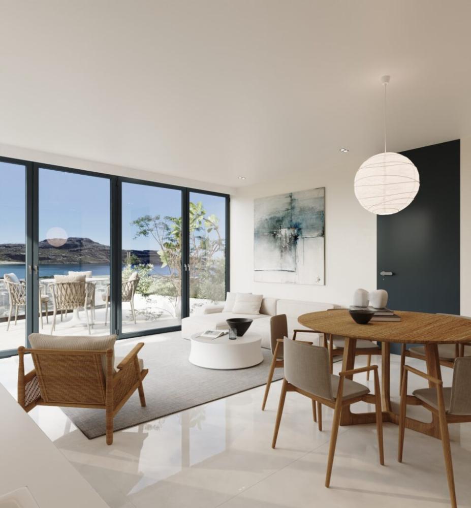 โครงการทางตอนใต้ของเกาะครีต ใกล้ชายหาดพร้อมวิวทะเลและสระว่ายน้ำ - Villa-Apartment Plakias