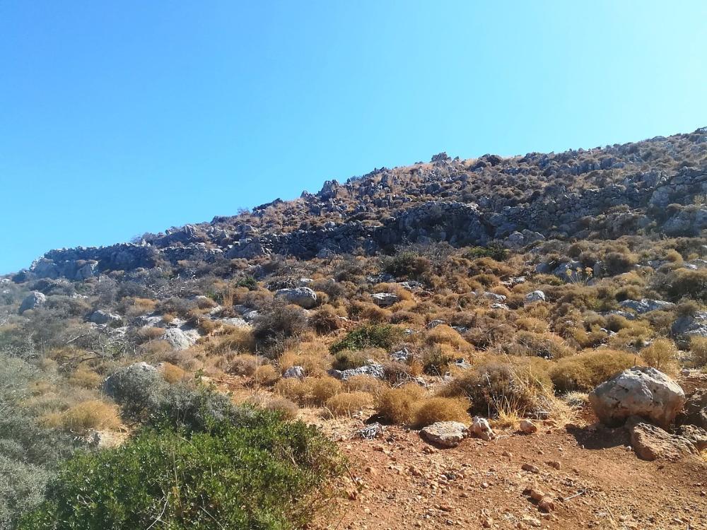 Grundstück mit außergewöhnlicher Aussicht auf Kreta zum Verkauf