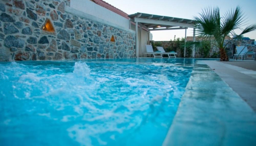 Crete, Pitsidia: วิลล่าที่ยอดเยี่ยมพร้อมสระว่ายน้ำและทิวทัศน์ของภูเขา Psiloritis
