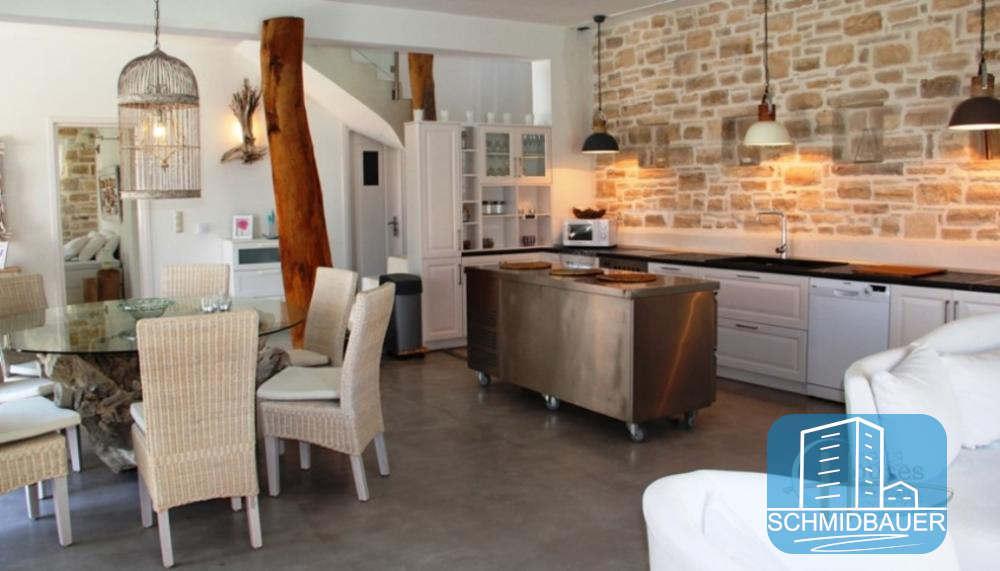 Crete, Pitsidia: วิลล่าที่ยอดเยี่ยมพร้อมสระว่ายน้ำและทิวทัศน์ของภูเขา Psiloritis