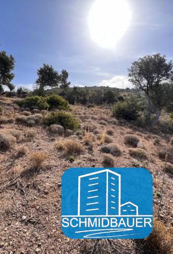Kreta, Triopetra: Atemberaubendes Grundstück mit Baugenehmigung zu verkaufen