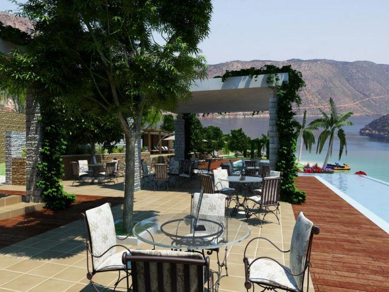 Luxusvilla am Meer mit fünf Schlafzimmern, Pool, Privatstrand, 5-Sterne-Hotelservice