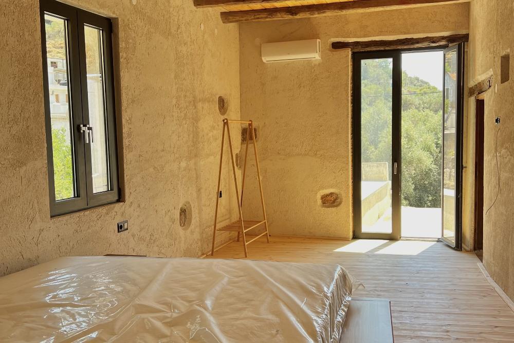 Kreta, Sougia: Charmantes restauriertes kretisches Cottage mit modernen Annehmlichkeiten und Bergblick