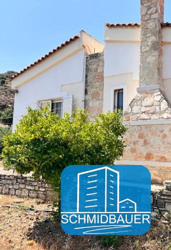 Kreta, Alithini: Freistehendes Haus mit herrlichem Bergblick zu verkaufen