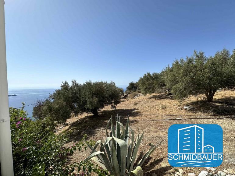 Kreta, Plakias: Villa mit spektakulärem Meerblick im Süden zu verkaufen