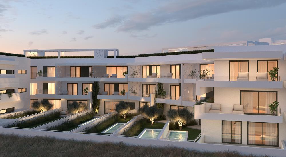 Kreta, Neubau-Apartment mit Swimmingpool im EG am Stadtrand von Heraklion