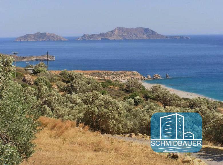 Südkreta, Agia Paraskevi: Zweistöckiges traditionelles Steinhaus zu verkaufen