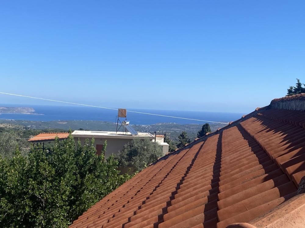 Traditionelles Einfamilienhaus mit atemberaubendem Meerblick auf Kreta zu verkaufen