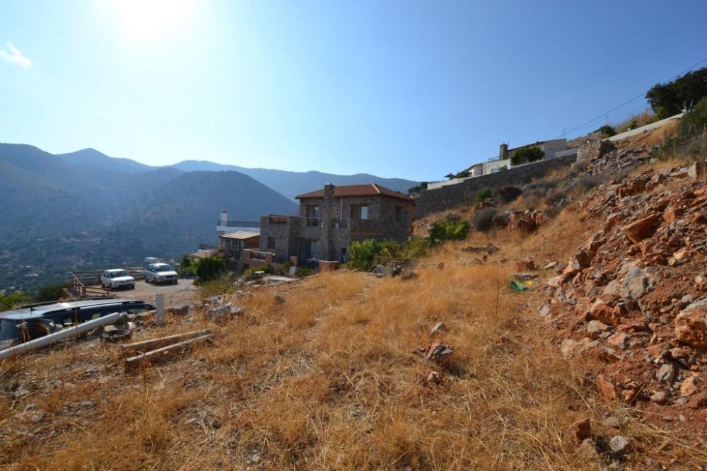 Kreta, Elounda: Atemberaubendes Steinhaus mit toller Aussicht zu verkaufen