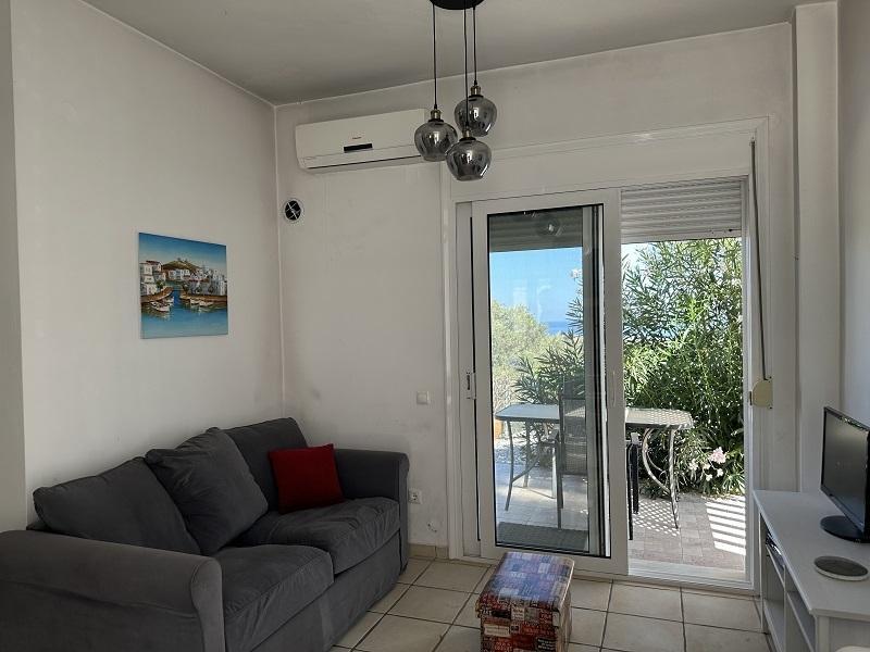 Kreta - Bungalow in einer Anlage mit Panorama-Meerblick in Agia Triada