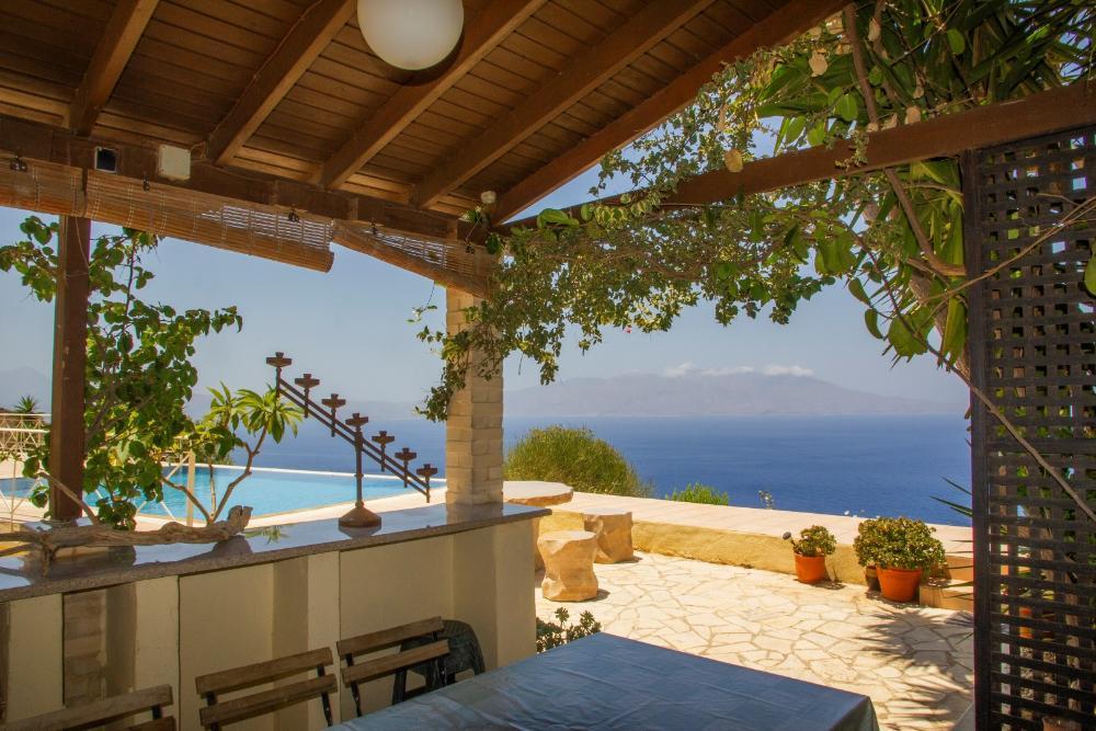 Crete, Ravdoucha: วิลล่าตระการตาพร้อมวิวทะเลแบบไร้สิ่งกีดขวางสำหรับขาย