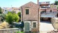 Kreta, Vamos: Traditionelle Steinvilla mit zwei Schlafzimmern, Garten und Erweiterungspotenzial