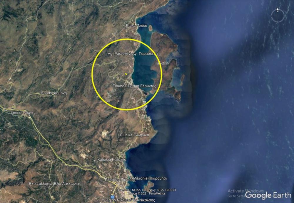 Kreta, Elounda: Baugrundstück in Elite-Touristenregion zu verkaufen
