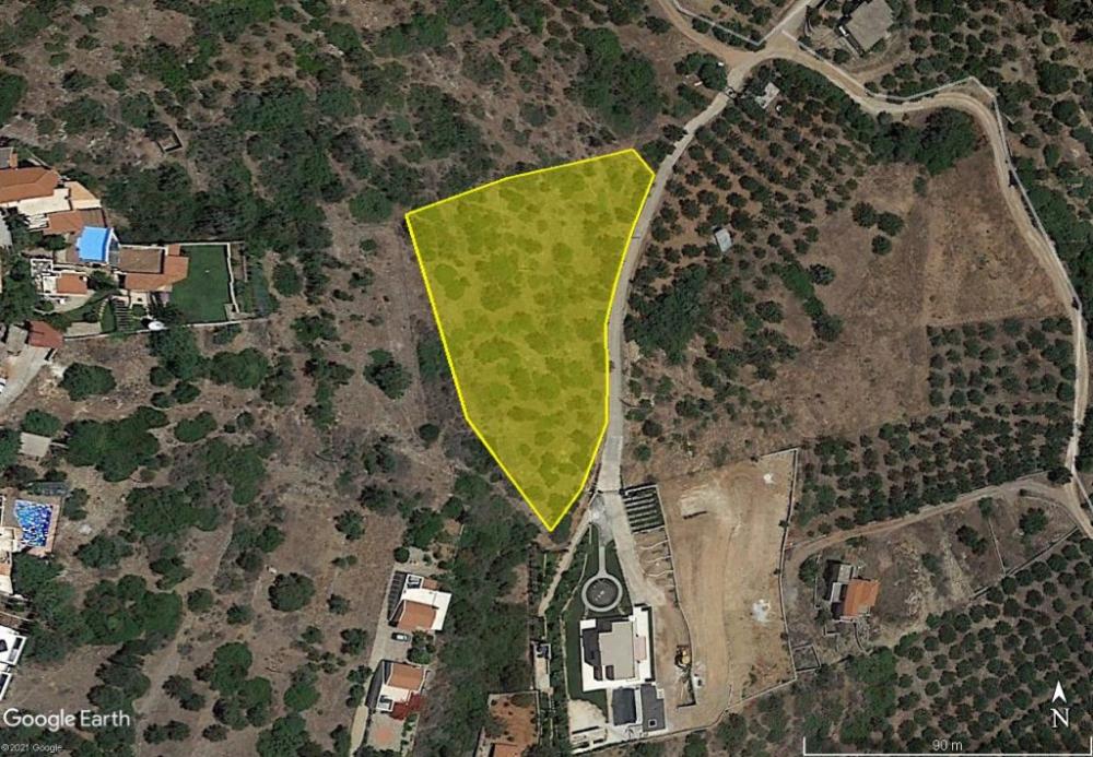 Kreta, Katsikia: Bauland nahe Agios Nikolaos zu verkaufen