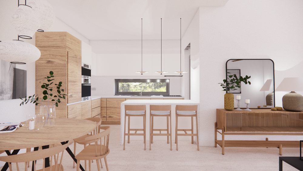 Kreta, Ag. Triada Rethymno: Neubau-Projekt! Moderne Villa zu verkaufen