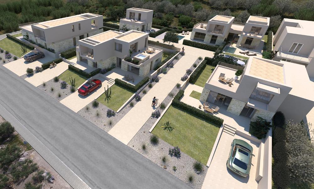 Kreta, Pirgos Psilonerou: Neubau-Projekt! Haus in schöner Wohnanlage zu verkaufen