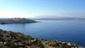 Kreta, Tersanas Chania: Grundstück direkt am Meer zum Verkauf - atemberaubende Aussicht