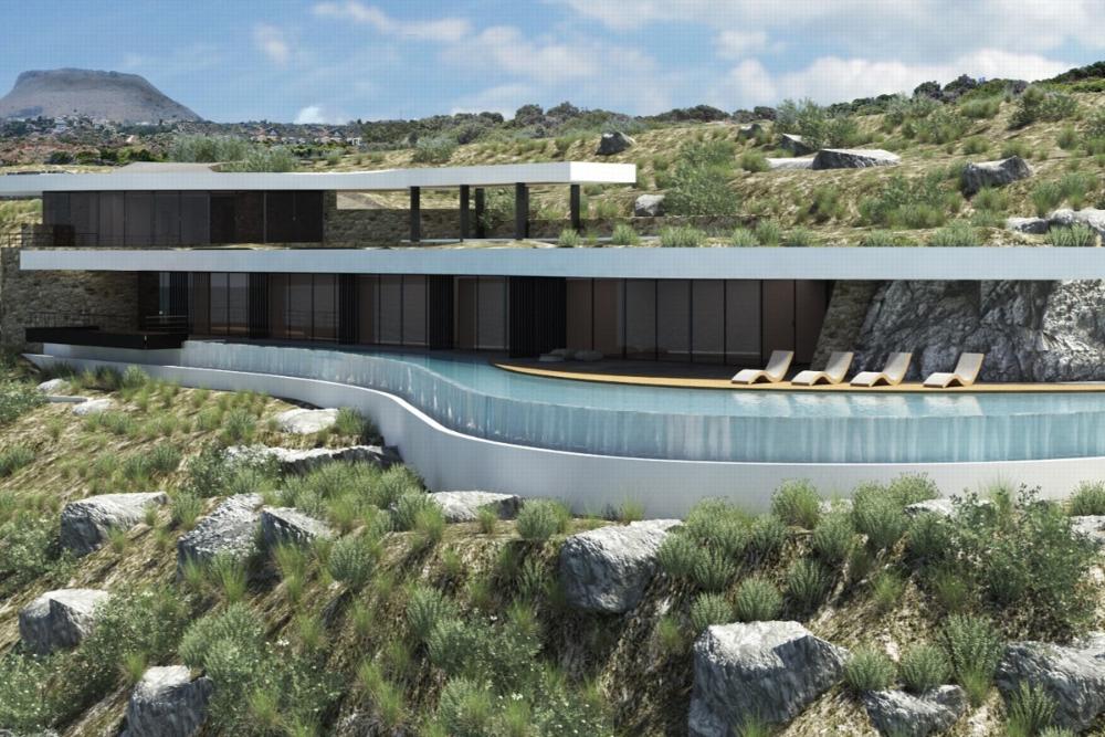 NEUBAU-PROJEKT: Elegantes Luxusprojekt im Höhlenstilin Plaka, Kreta