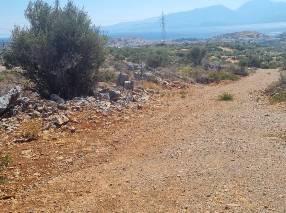 Kreta, Agios Nikolaos: Baugrundstück mit Meerblick zu verkaufen