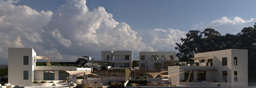 Kreta, Kefalas: Atemberaubende Villa mit Meerblick im Bau zum Verkauf in Kefalas