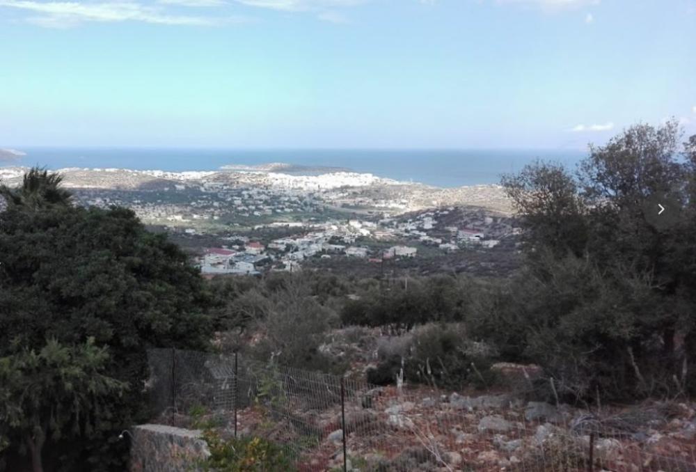 Kreta, Agios Nikolaos: Grundstück mit Baugenehmigung zu verkaufen