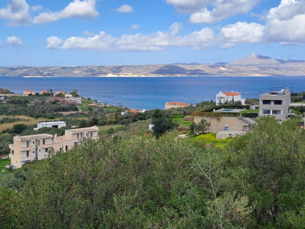 Kreta, Kera Chania: Grundstück mit unverbauter Aussicht in idyllischer Lage zu verkaufen