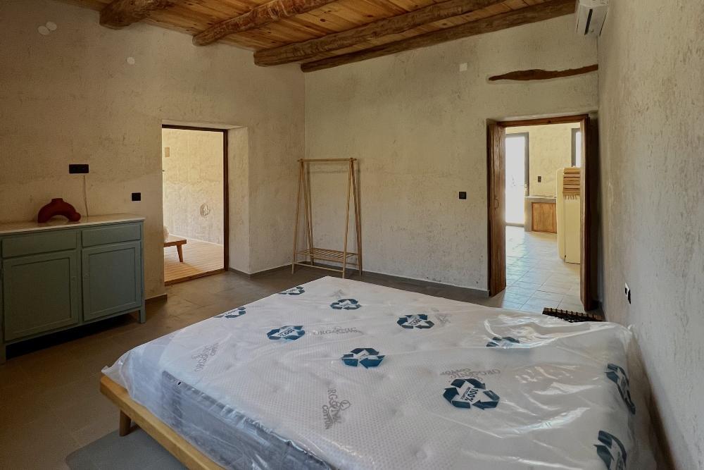 Kreta, Sougia: Charmantes restauriertes kretisches Cottage mit modernen Annehmlichkeiten und Bergblick