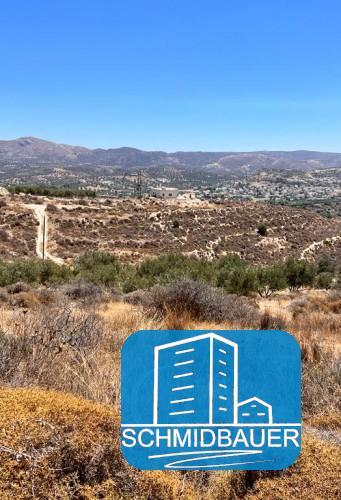 Kreta, Kamilari: Grundstück am Rande eines touristischen Dorfes zu verkaufen