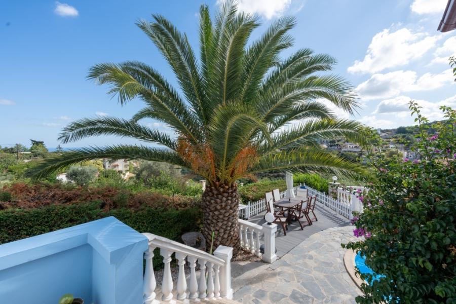 Kreta, Agia Triada: Wunderschöne Villa mit atemberaubendem Meerblick zu verkaufen