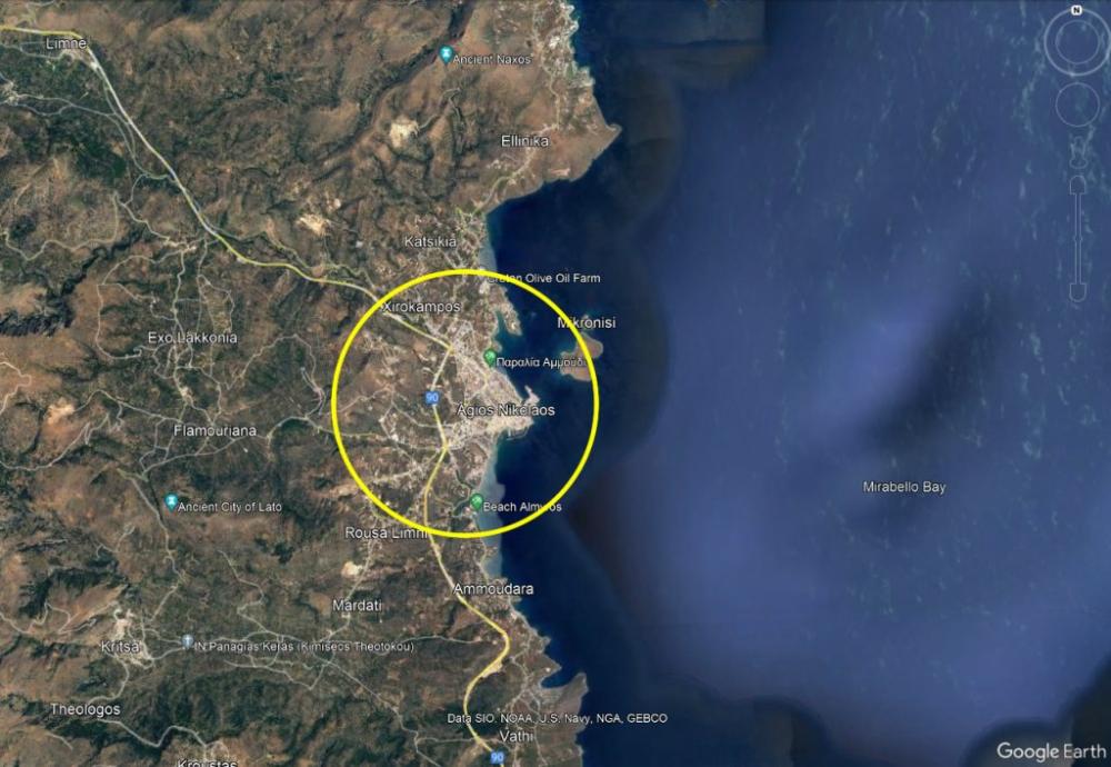 Kreta, Agios Nikolaos: Schönes Baugrundstück zum Verkauf