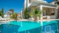 Crete, Pitsidia: วิลล่าที่ยอดเยี่ยมพร้อมสระว่ายน้ำและทิวทัศน์ของภูเขา Psiloritis