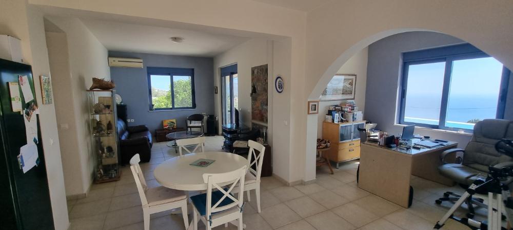 Kreta, Kefalas: Moderne Villa mit unvergleichlichem Meerblick zu verkaufen