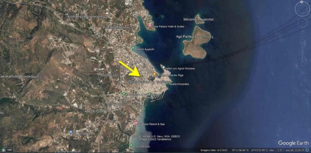 Kreta, Agios Nikolaos: Baugrundstück in der Nähe des Stadtzentrums zu verkaufen