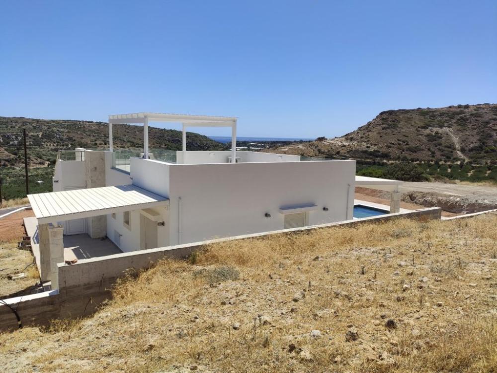 Kreta, Makry Gialos: Neubau-Projekt ohne Grundstück zu verkaufen! Freistehender Bungalow mit Pooloption