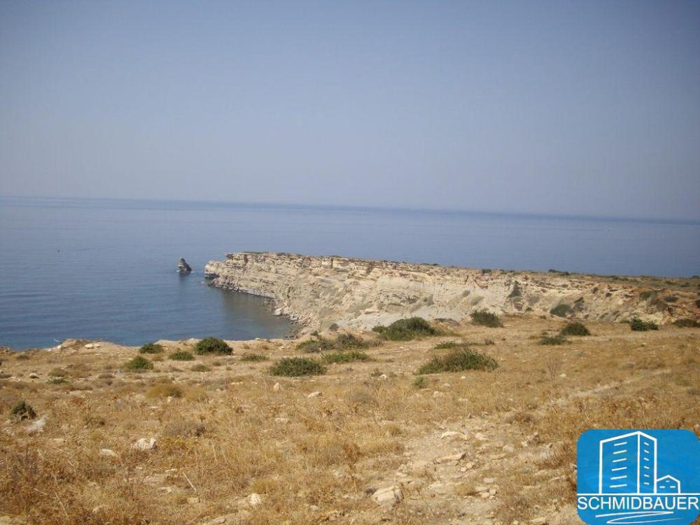 Kreta, Triopetra: Großes Grundstück am Meer mit herrlichem Panoramablick zu verkaufen