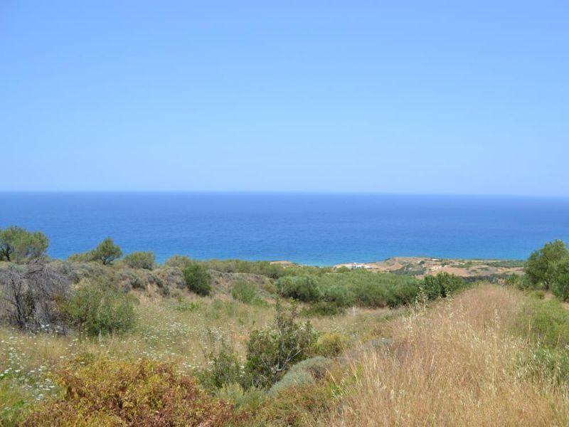 Kreta, Mochlos: Baugrundstück mit Meerblick zu verkaufen
