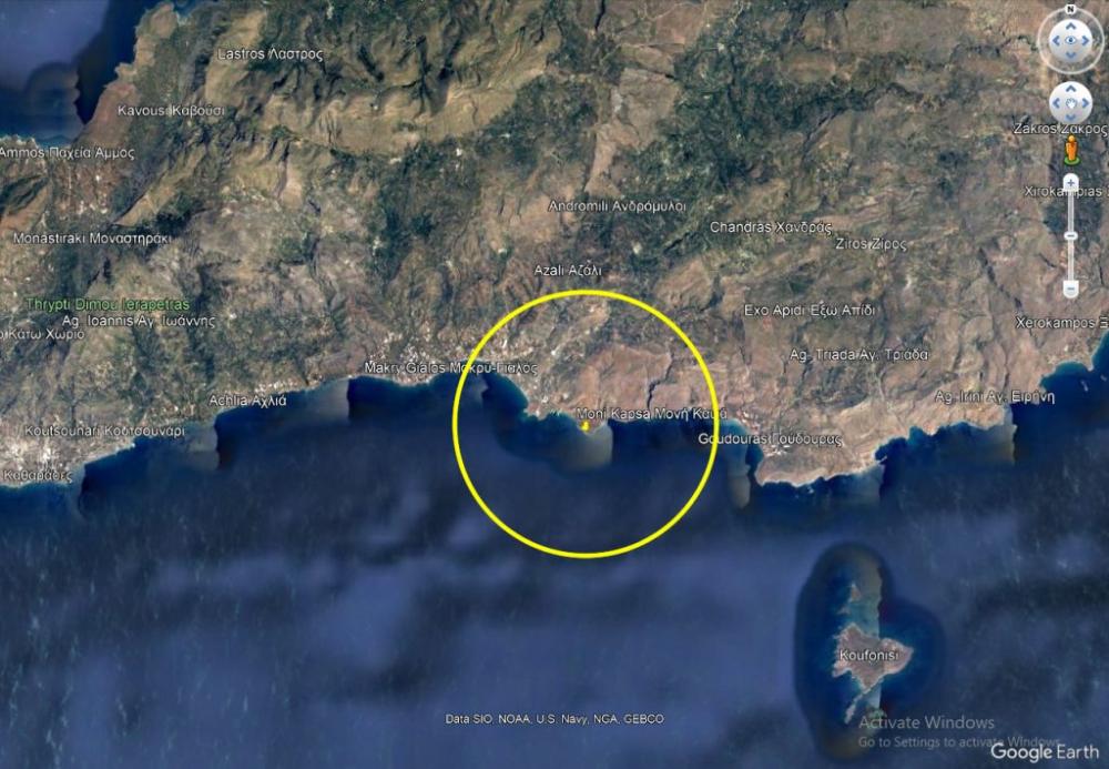 Kreta, Kalo Nero: Einzigartiges Hotelentwicklungsgrundstück direkt am Meer zu verkaufen
