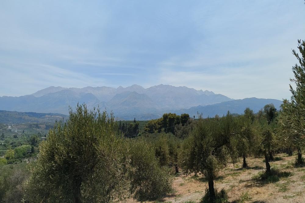 Kréta, Kalyves: Tágas telek tengerre néző kilátással eladó