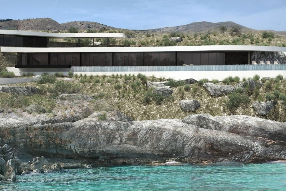 NEUBAU-PROJEKT: Elegantes Luxusprojekt im Höhlenstilin Plaka, Kreta