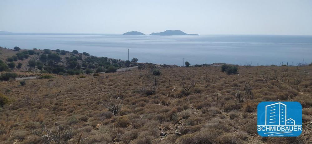 Grundstück mit fantastischem Meerblick in Agios Pavlos