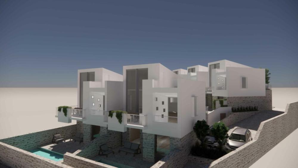 Kreta, Kalyves: Neubau-Projekt! Luxusvilla mit Meerblick und Gemeinschaftspool in kleinem Komplex zu verkaufen
