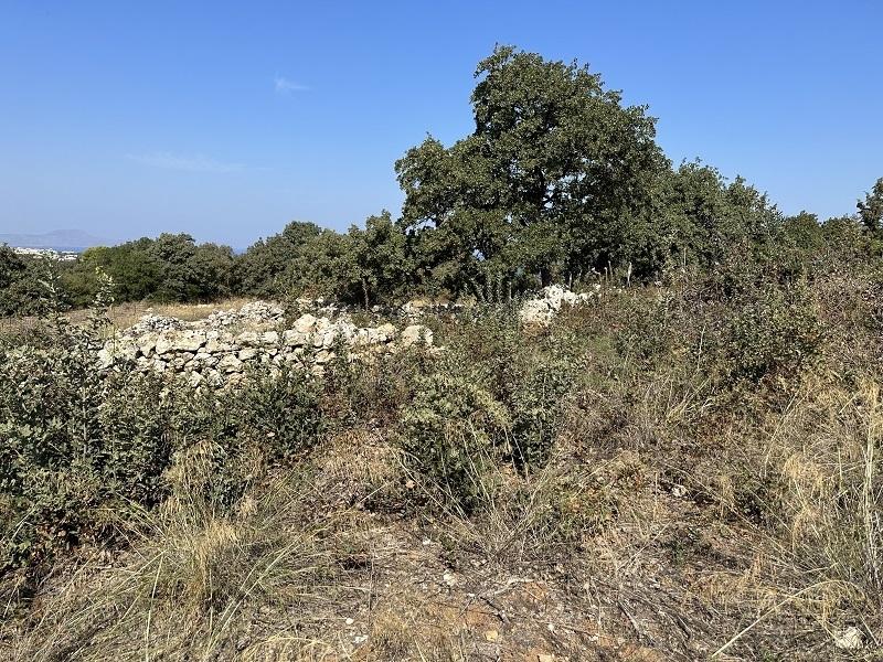 Kreta, Gallos: Erstklassiges Grundstück mit Meerblick zu verkaufen